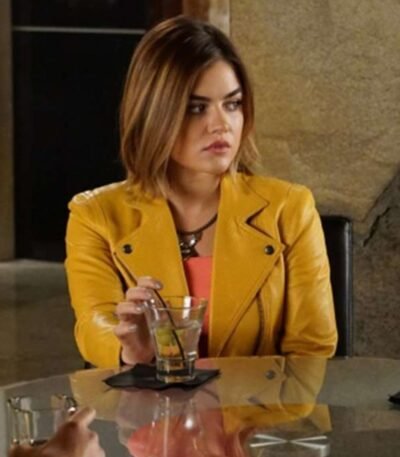 Pretty Little Liars Aria Montgomery Yellow Jacket