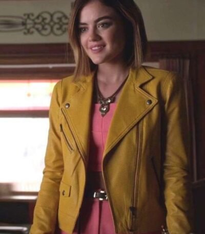 Pretty Little Liars Aria Montgomery Yellow Jacket