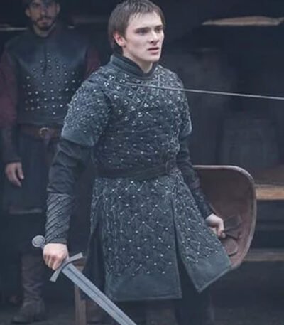 Prince Edmund Vikings Valhalla Black Coat