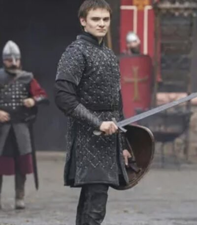 Prince Edmund Vikings Valhalla Black Coat