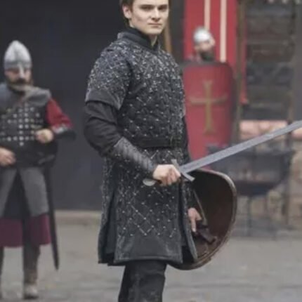 Prince Edmund Vikings Valhalla Black Coat