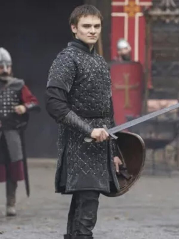 Prince Edmund Vikings Valhalla Black Coat