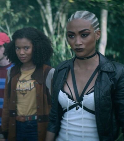 Prudence Night Chilling Adventures of Sabrina Black Leather Jacket