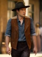 Quantum Leap Dr. Ben Song Suede Leather Vest