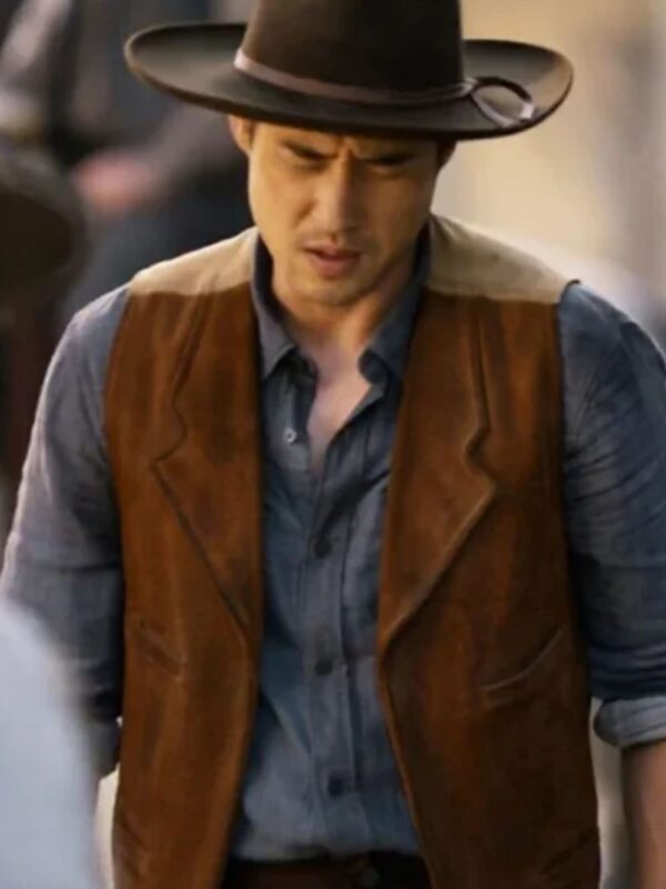 Quantum Leap Dr. Ben Song Suede Leather Vest
