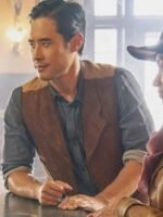 Quantum Leap Dr. Ben Song Suede Leather Vest