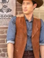 Quantum Leap Dr. Ben Song Suede Leather Vest