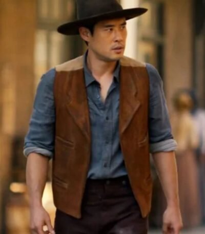 Quantum Leap Dr. Ben Song Suede Leather Vest