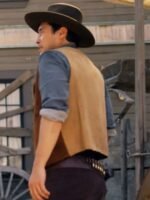 Quantum Leap Dr. Ben Song Suede Leather Vest