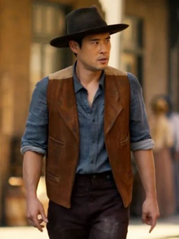 Quantum Leap Dr. Ben Song Suede Leather Vest
