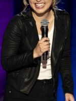 Quarter-Life Crisis Taylor Tomlinson Leather Jacket