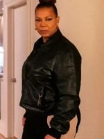 Queen Latifah The Equalizer S02 Black Leather Jacket