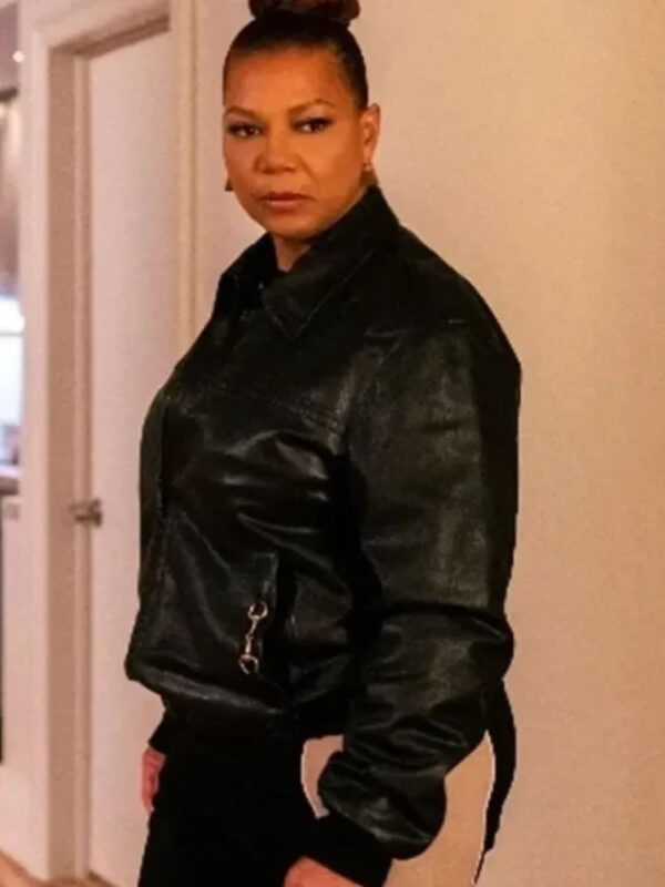 Queen Latifah The Equalizer S02 Black Leather Jacket