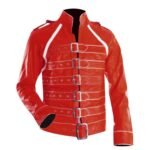 Queen Rock Band Military Red Jacket
