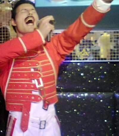 Queen Rock Band Military Red Jacket