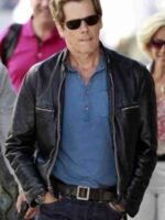 R.I.P.D. Kevin Bacon Black Leather Jacket