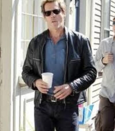 R.I.P.D. Kevin Bacon Black Leather Jacket