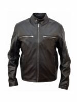 R.I.P.D. Kevin Bacon Black Leather Jacket