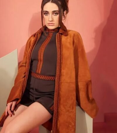 Rachel Sennott Bottoms 2023 Brown Coat