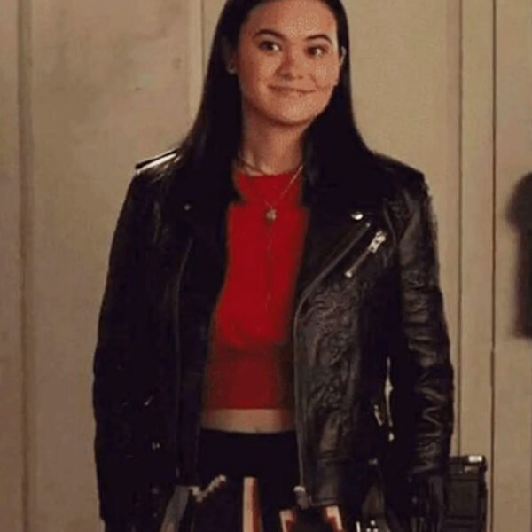 Rachel Valdez Wynonna Earp Black Leather Jacket