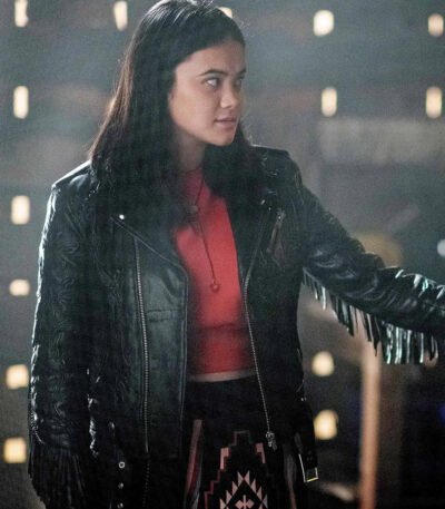 Rachel Valdez Wynonna Earp Black Leather Jacket