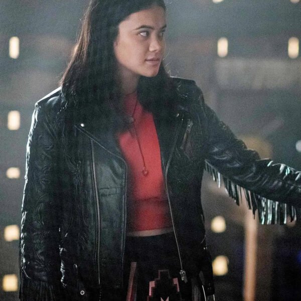 Rachel Valdez Wynonna Earp Black Leather Jacket