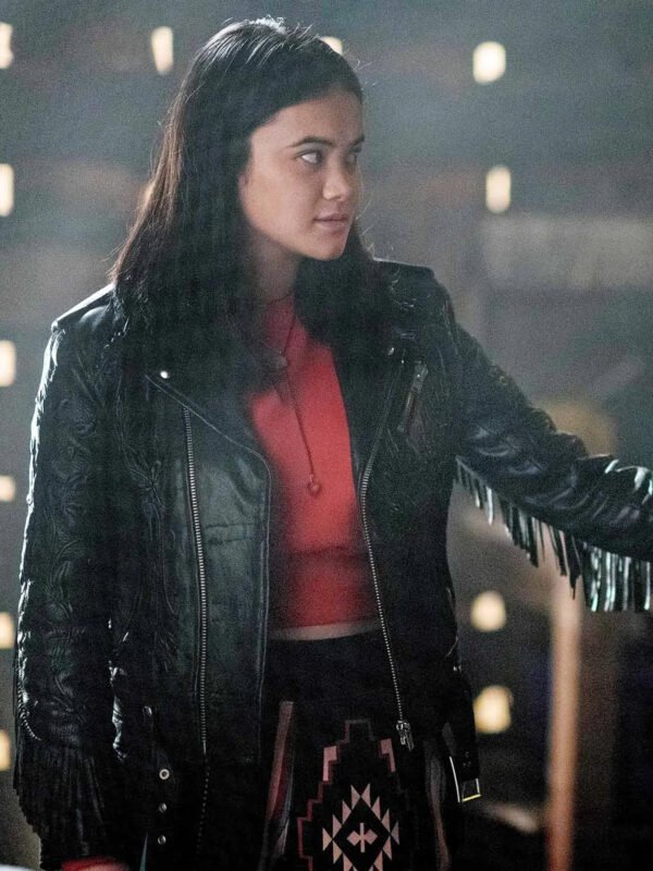 Rachel Valdez Wynonna Earp Black Leather Jacket