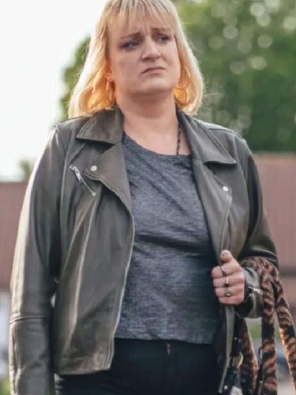 Rain Dogs 2023 Daisy May Cooper Leather Jacket