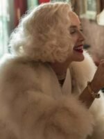 Ratched S01 Lenore Osgood White Fur Coat