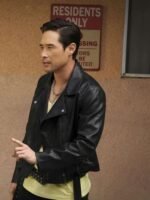 Raymond Lee Quantum Leap Black Biker Jacket