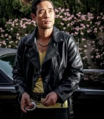 Raymond Lee Quantum Leap Black Biker Jacket