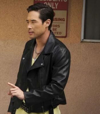 Raymond Lee Quantum Leap Black Biker Jacket