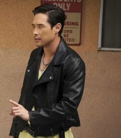 Raymond Lee Quantum Leap Black Biker Jacket