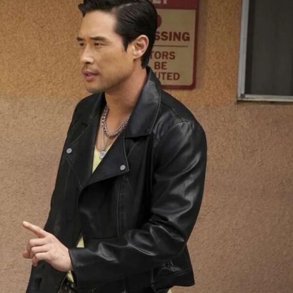 Raymond Lee Quantum Leap Black Biker Jacket
