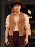 Raymond Lee Quantum Leap Brown Vest