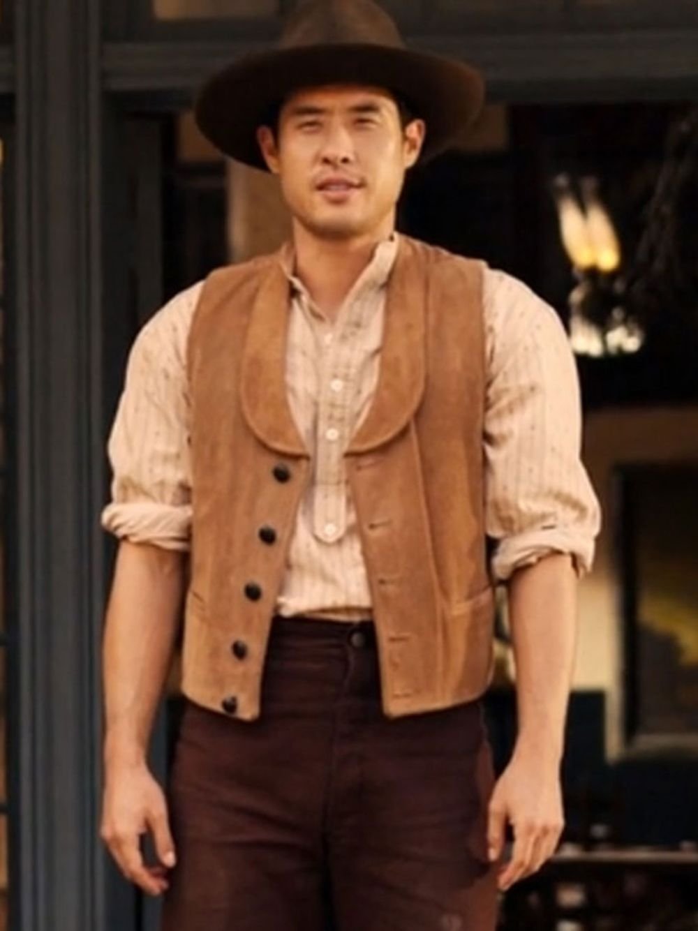 Raymond Lee Quantum Leap Brown Vest Raymond Lee Quantum Leap Brown Vest