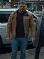 Reacher Alan Ritchson Brown Jacket