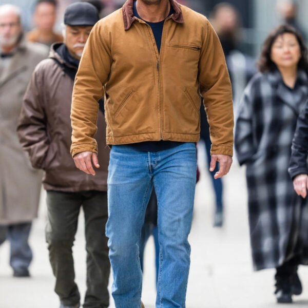 Reacher Alan Ritchson Brown Jacket
