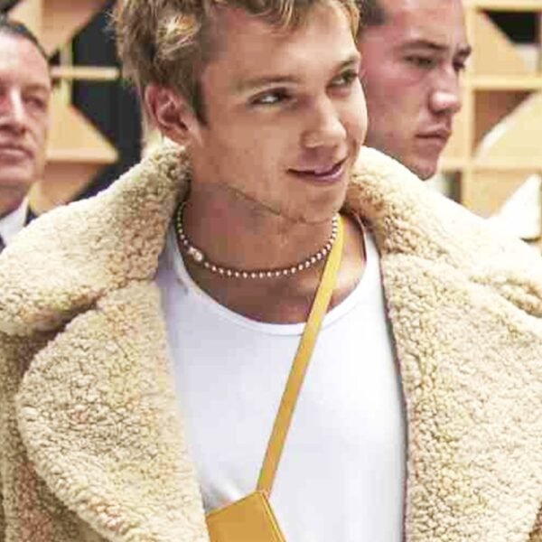 Rebelde Luka Colucci Beige Fur Coat