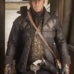 Red Dead Redemption 2 Gunslinger Black Fringe Jacket