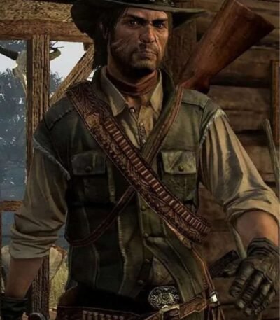 Red Dead Redemption John Marston Leather Vest