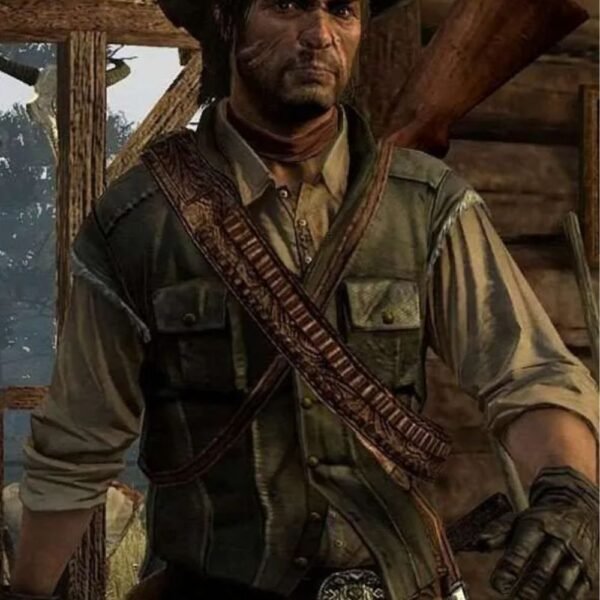 Red Dead Redemption John Marston Leather Vest
