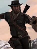 Red Dead Redemption John Marston Leather Vest - Image 6