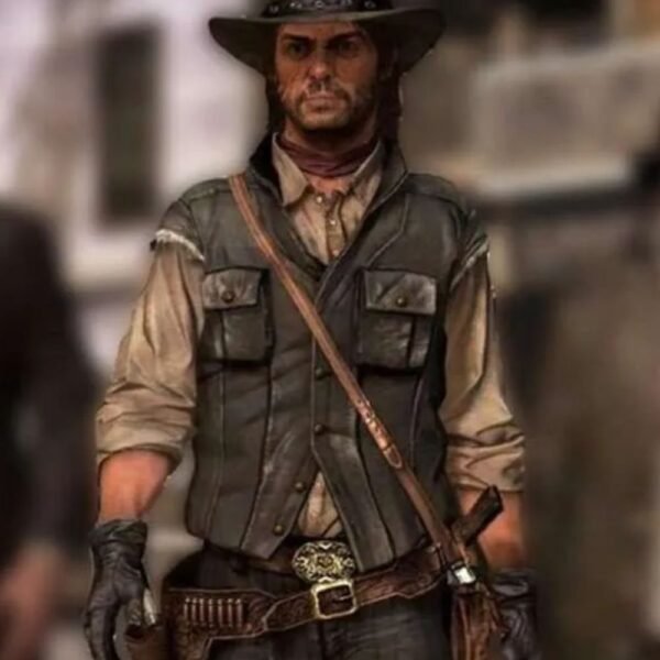 Red Dead Redemption John Marston Leather Vest