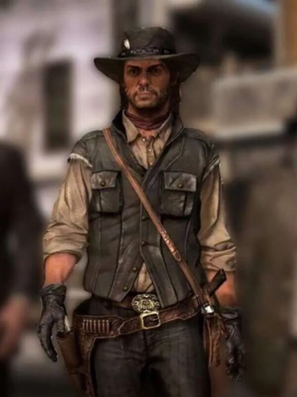 Red Dead Redemption John Marston Leather Vest