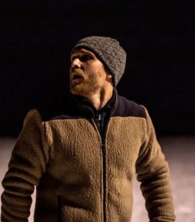 Red Dot 2021 Einar Brown Shearling Jacket