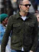 Red Notice Ryan Reynolds Green Jacket