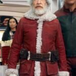 Red One JK Simmons Santa Claus Suede Jacket