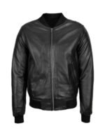 Ren Hiro King of Killers Black Bomber Leather Jacket