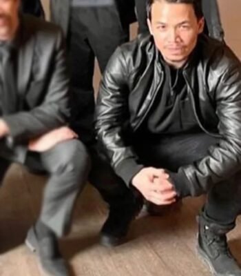 Ren Hiro King of Killers Black Bomber Leather Jacket